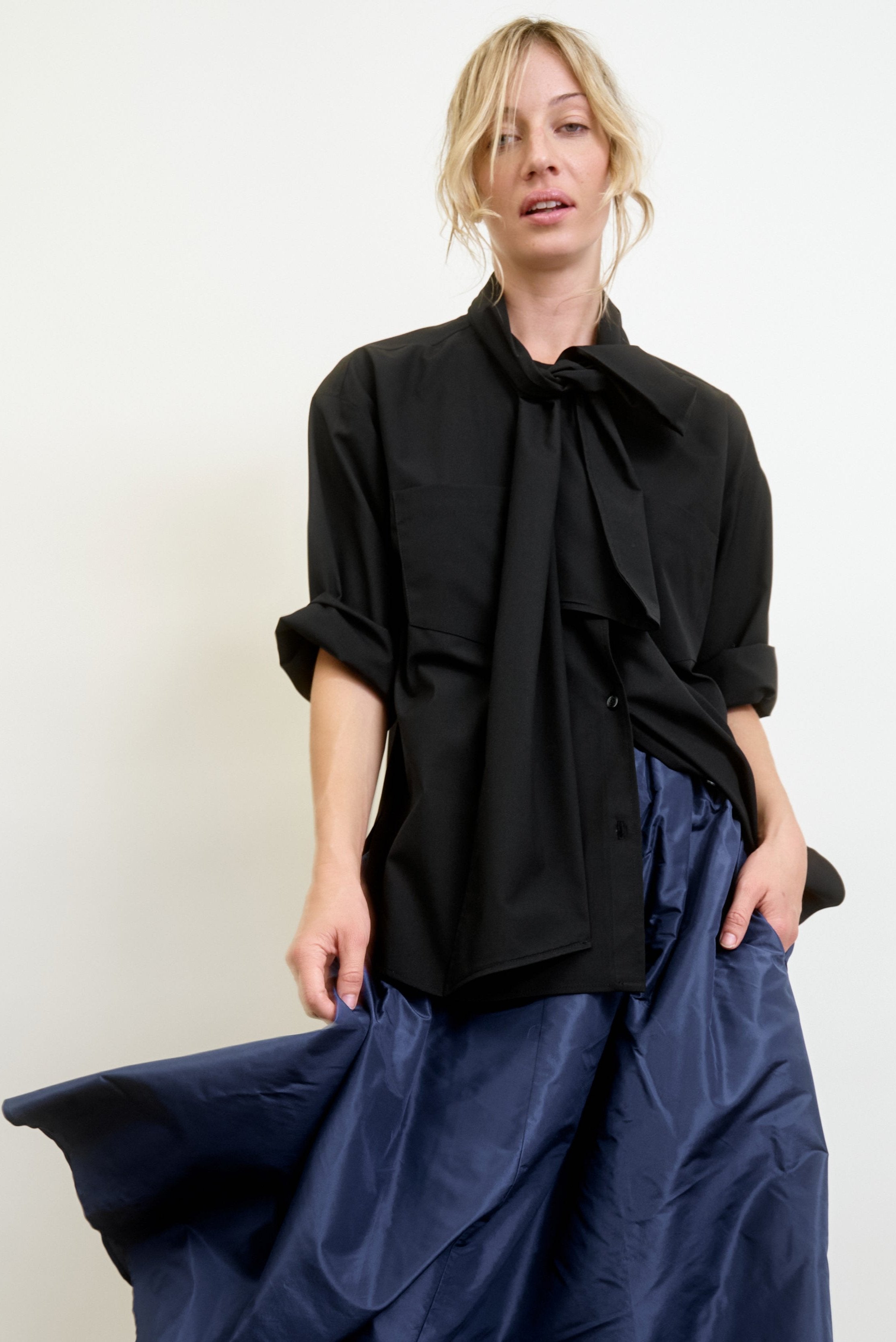 DEAR POLLY | black poplin